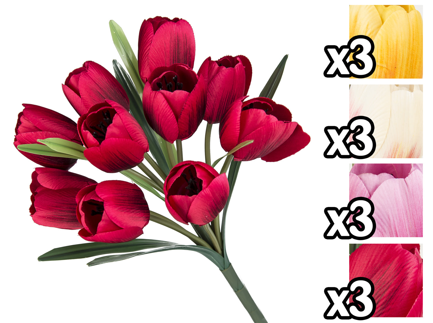 VEA BUSH TULIPANO X10 34CM GIG57620