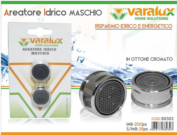 VARALUX AERATORE IDRICO 1/2 MASCHIO 