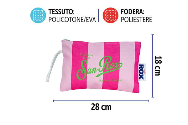PARTENOPE POUCHETTE MARE 28X18CM ROX D3 