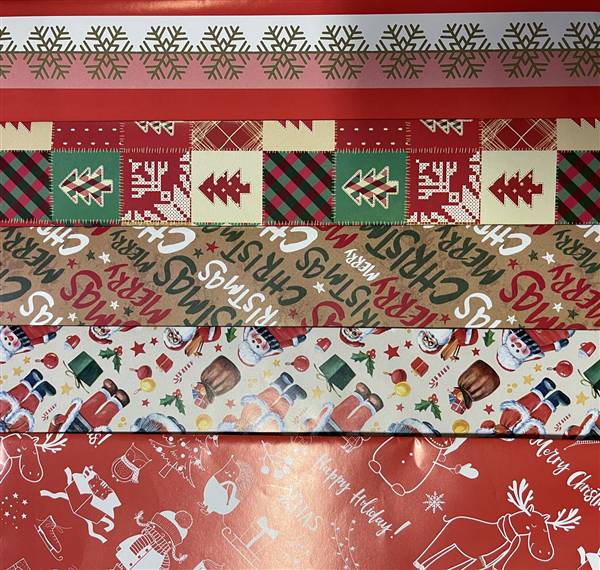 CARTA REGALO NATALIZIA 100PZ 