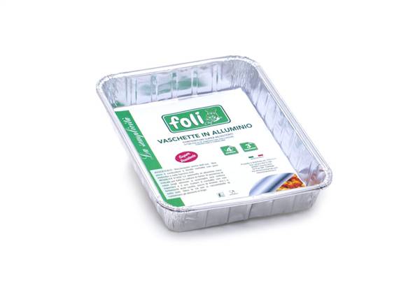 FOLI' PACK CONT ALLUMINIO S/C 4PORZ 3PZ 