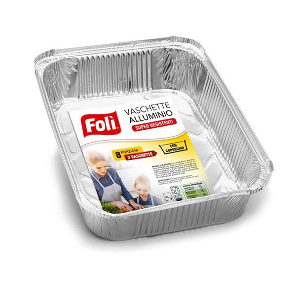 FOLI PACK CONT ALLUMINIO C/C 8PORZ 2PZ 