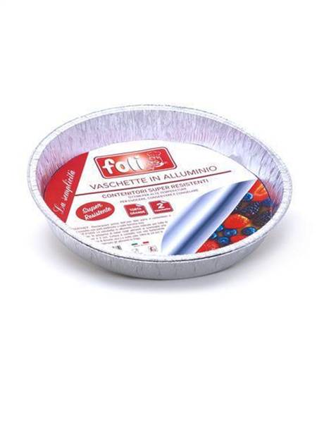 FOLI' PACK CONT ALLUM TORTA MEDIA 2PZ 