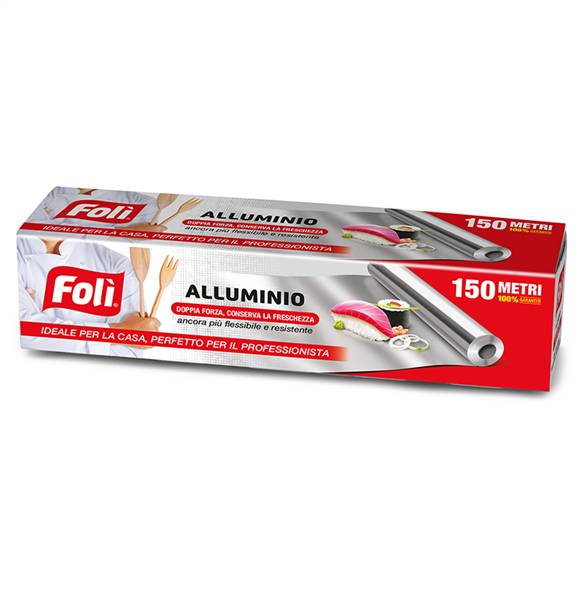FOLI' ROLL ROTOLO ALLUMINIO 150MT 