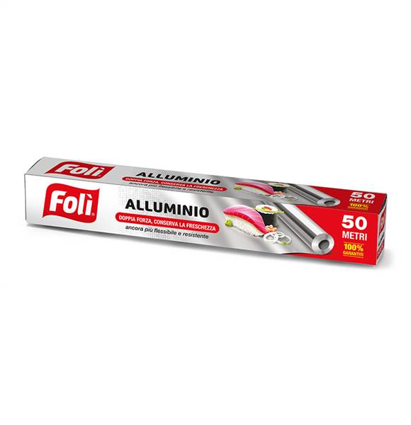 FOLI ROLL ROTOLO ALLUMINIO 50MT 