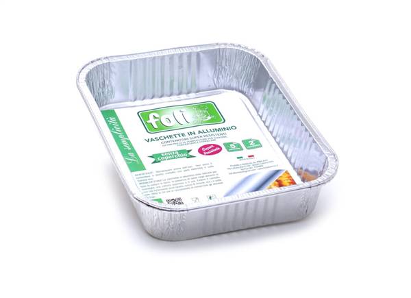 FOLI' PACK CONT ALLUMINIO S/C 5PORZ 2PZ 