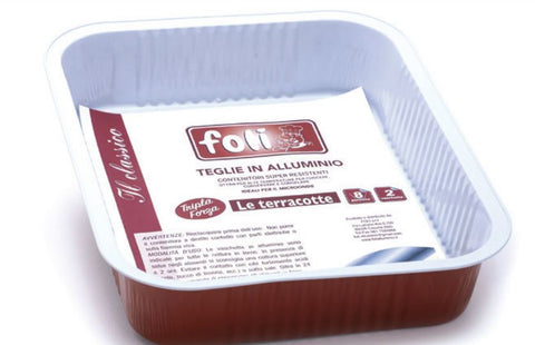 Foli' Terracotte Contenitore 8porz 1pz