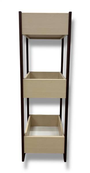 CREAZIONI MOBILETTO 3 RIPIANI NOCE 27X31X86CM