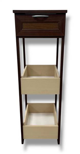 CREAZIONI MOBILETTO 2+CASSETTO NOCE 27X31X86