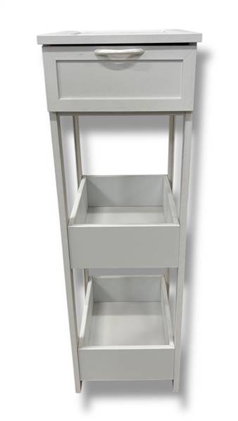 CREAZIONI MOBILETTO 2+CASSETTO BIANCO 27X31X86CM