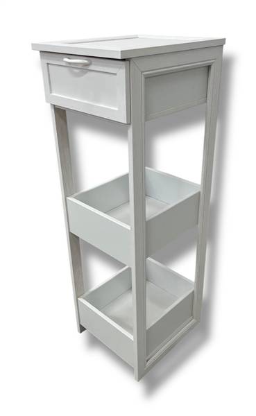 CREAZIONI MOBILETTO 2+CASSETTO BIANCO 27X31X86CM