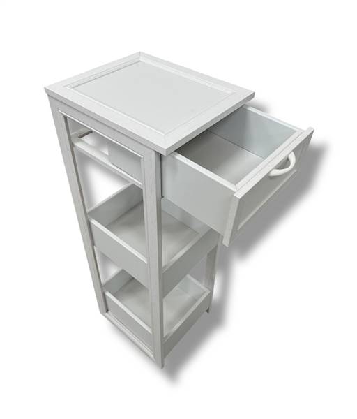 CREAZIONI MOBILETTO 2+CASSETTO BIANCO 27X31X86CM