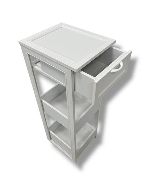 CREAZIONI MOBILETTO 2+CASSETTO BIANCO 27X31X86CM