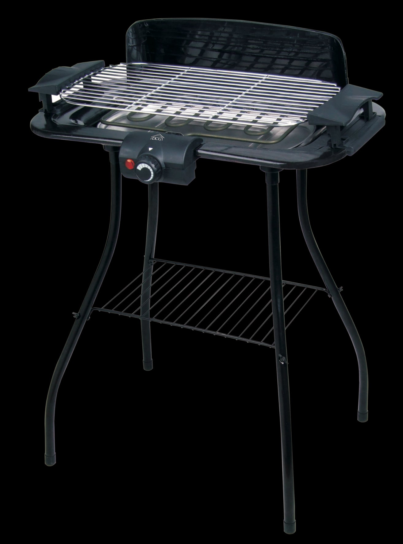 DCG BARBECUE ELETTRICO BQS2497 230V 50HZ, 2000W/60X35X90CM