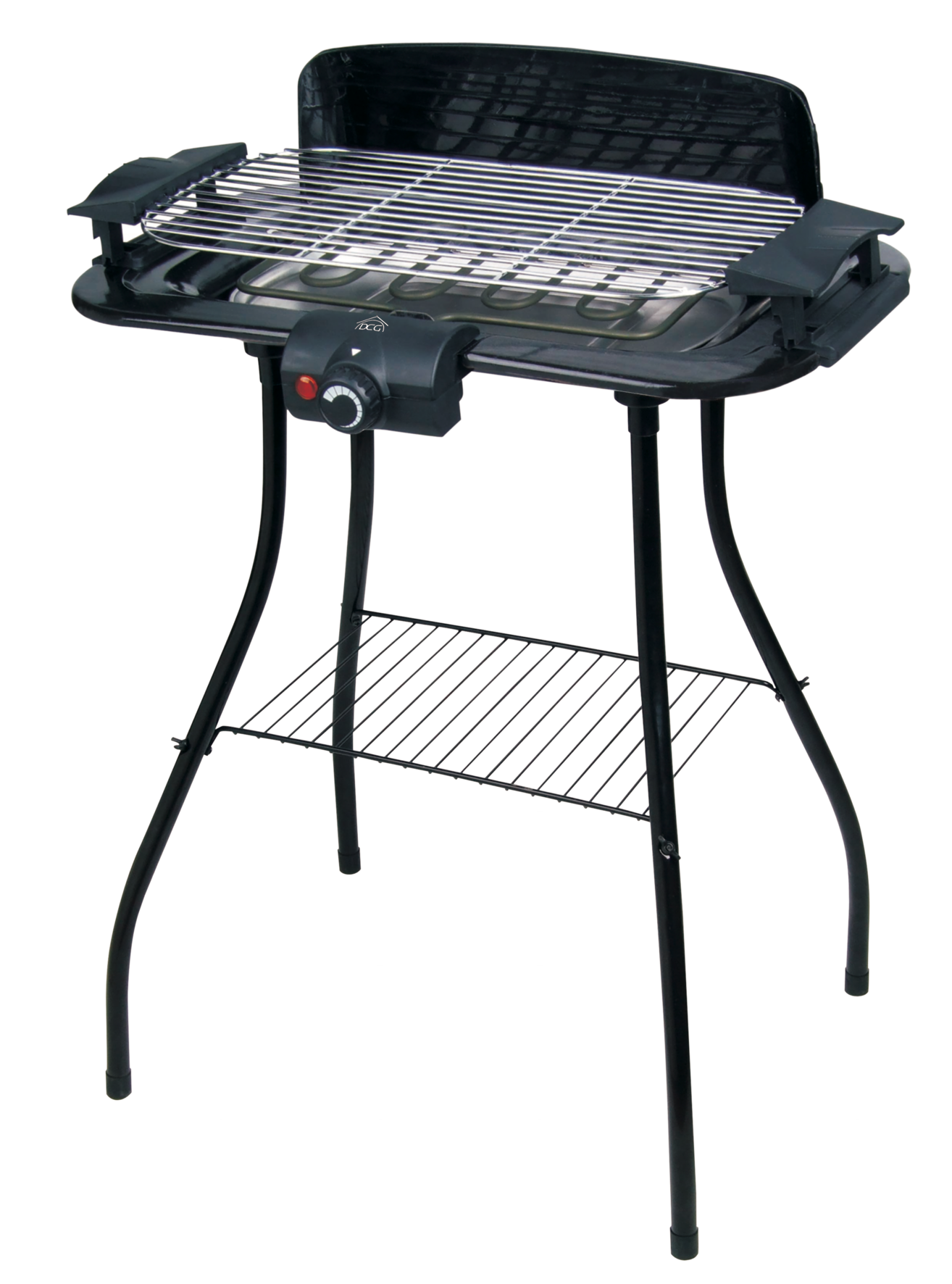 DCG BARBECUE ELETTRICO BQS2497 230V 50HZ, 2000W/60X35X90CM