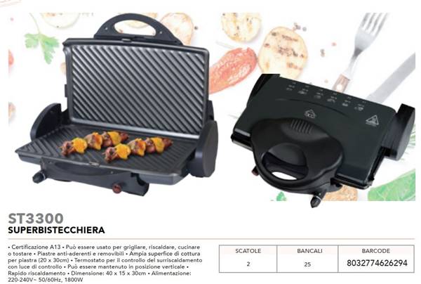 DCG SUPERBISTECCHIERA ST3300 