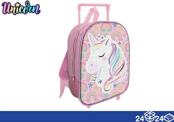 EOL ZAINO TROLLEY 28CM UNICORN 