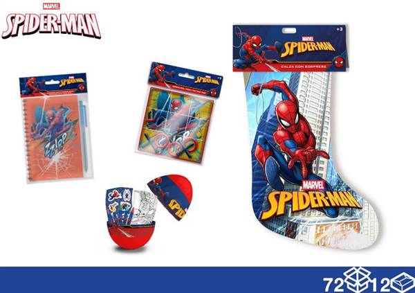 EOL CALZA CON SORPRES 3PZ SPIDERMAN 30CM 