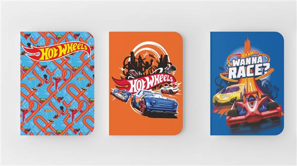 MAXI QUADERNO RIG A HOT WEELS 