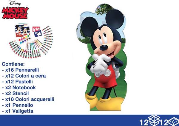 EOL VALIGE COLORI 56PZ MICKEY 
