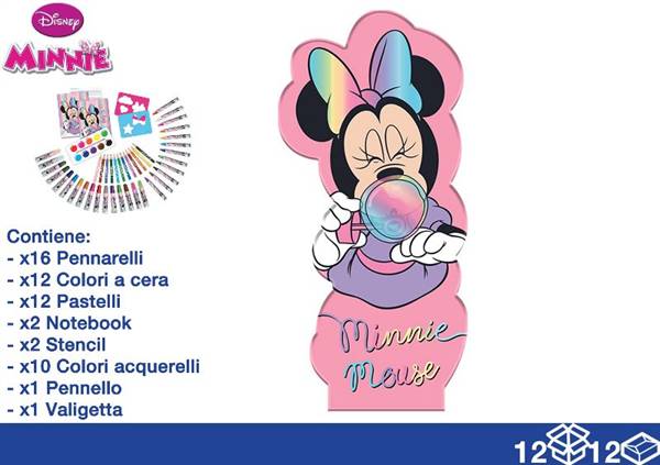 EOL VALIGE COLORI 56PZ MINNIE 