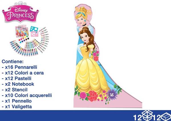 EOL VALIGE COLORI 56PZ PRINCIPESSE 