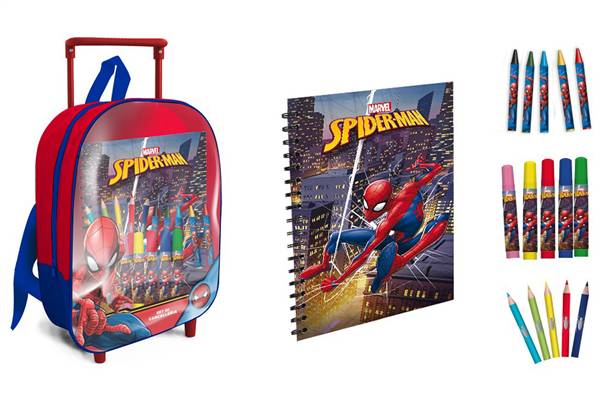 TROLLEY CON ACCESSORI SPIDERMAN 
