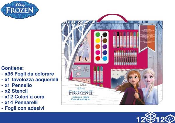 EOL VALIGE COLORI 66PZ FROZEN 