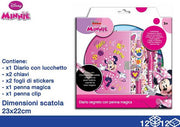 EOL VALIGETTE DIARIO+PENNE+STICK MINNIE 
