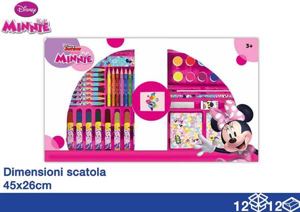EOL VALIGE COLORI 52PZ 45X26X3 MINNIE 