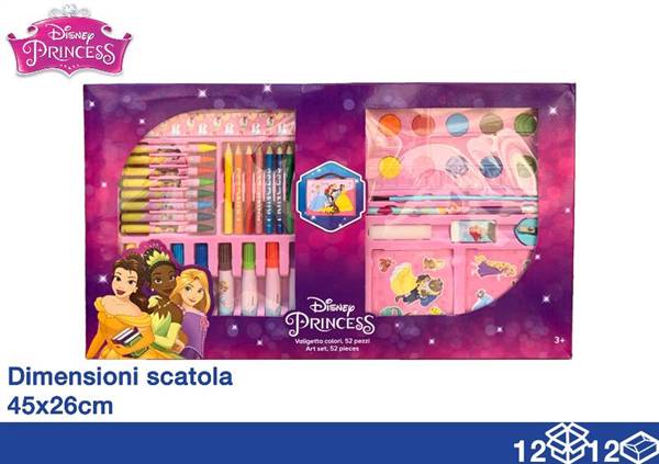 EOL VALIGE COLORI 52PZ 45X26X3 PRINCESS 