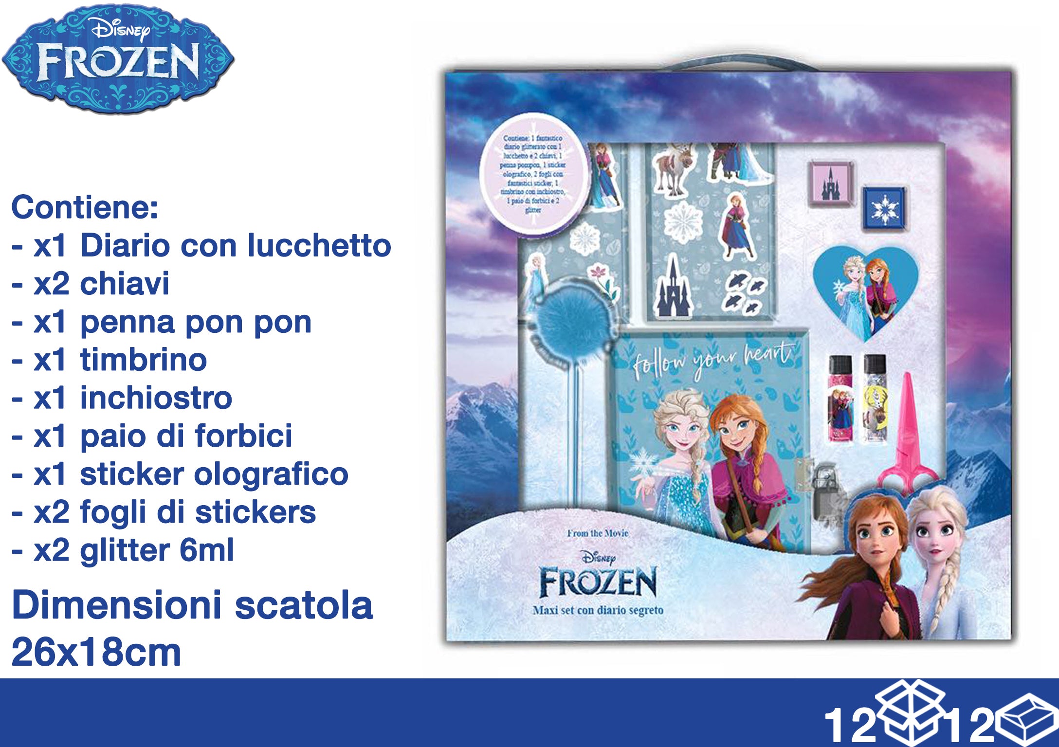 EOL SUPERKIT DIAR+PEN+STI+FOR FROZEN