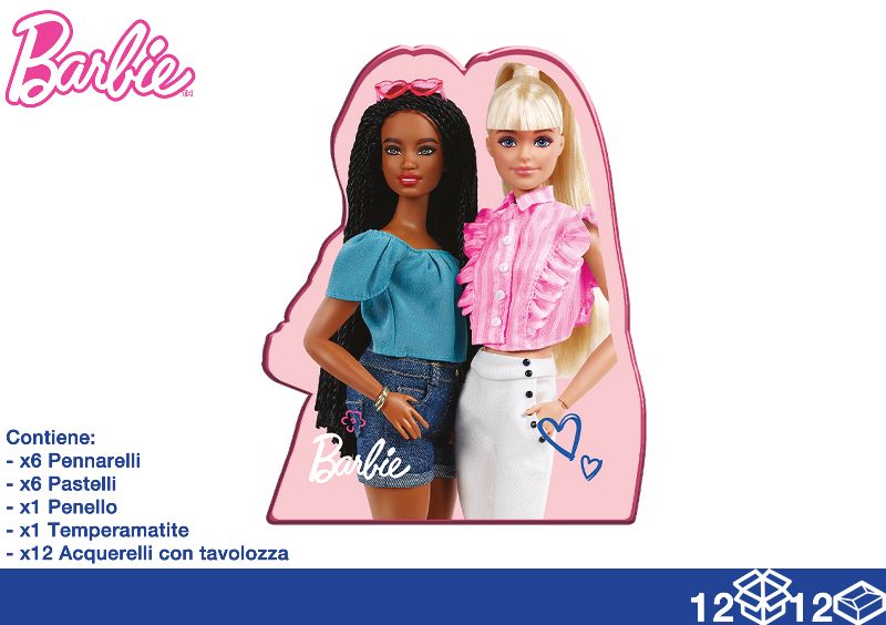 EOL VALIGETTA COLORI 26PZ BARBIE