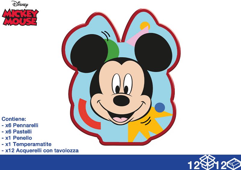 EOL VALIGETTA COLORI 26PZ MICKEY