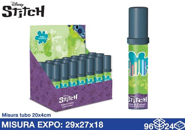 EOL PENNARELLI IN TUBO 6PZ STITCH 