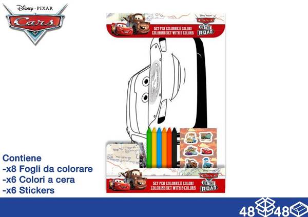 EOL ALBUM DA COLORARE+COLORI CARS 