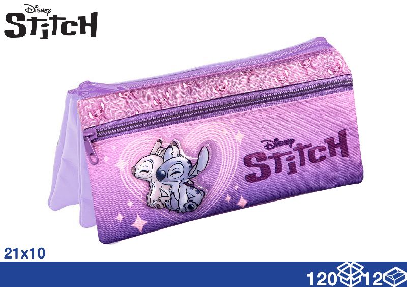 EOL ASTUCCIO PORTACOLORI 3 SPAZI STITCH