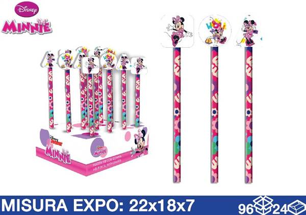 EOL MATITA CON GOMMA MINNIE 