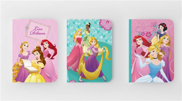 MAXI QUADERNO RIG C PRINCIPESSE 