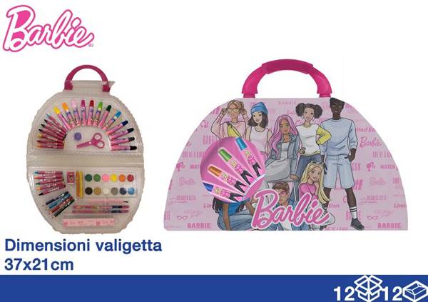 EOL VALIGE COLORI 51PZ 37X21 BARBIE 