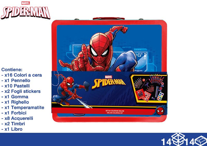 EOL VALIGETTA LATTA COLORI 44PZ SPIDERMA