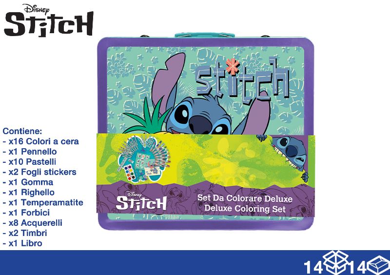 EOL VALIGETTA LATTA COLORI 44PZ STITCH