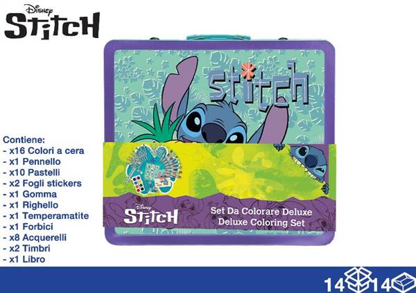 EOL VALIGETTA LATTA COLORI 44PZ STITCH 