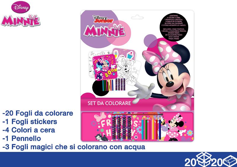EOL ALBUM DA COLORARE CON COLORI MINNIE