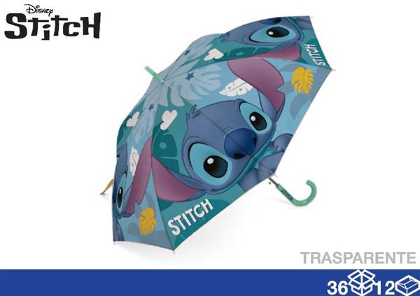 EOL OMBRELLO TRASPARENTE STITCH 