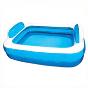 BTX PISCINA RETT 2T CM.266X175 BL526 C/CUSCINI