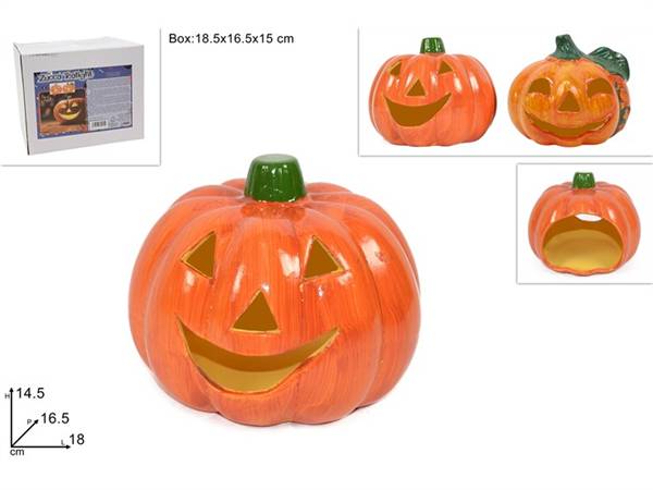 DUE ESSE ZUCCA PORTA TEALIGHT 14,5CM ASS 