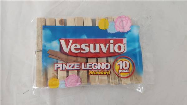 VESUVIO MOLLETTE LEGNO STAND. 10PZ. 