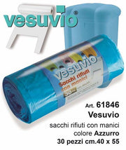 VESUVIO SACCO 40X55CM 30PZ BLU 