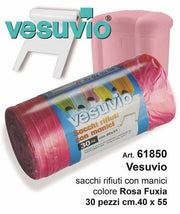 VESUVIO SACCO 40X55CM 30PZ ROSA 